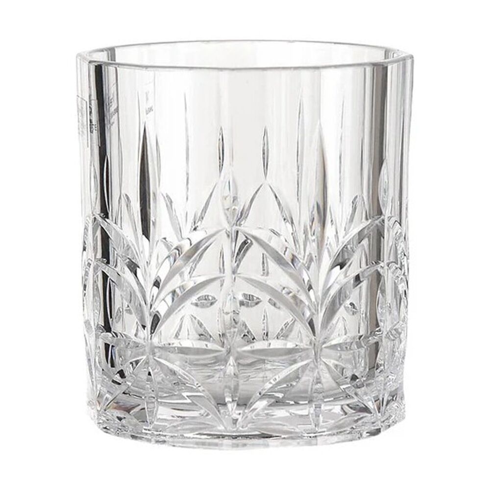 6PK SS Collective Clear Acrylic Crystal Cut Tumbler Drinkware 335ml