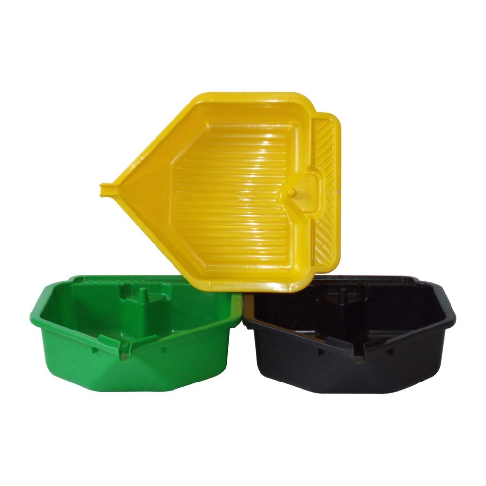 2PK Homeleisure Plastic 6L Car Oil Change Pan Large Assorted