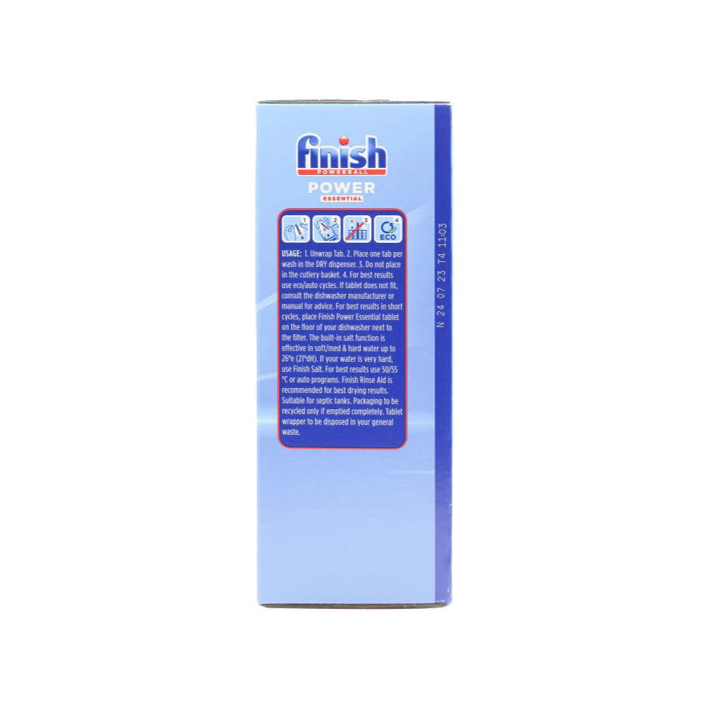 4PK  100pc Finish Power Essential Dishwasher Cleaning Tablets
