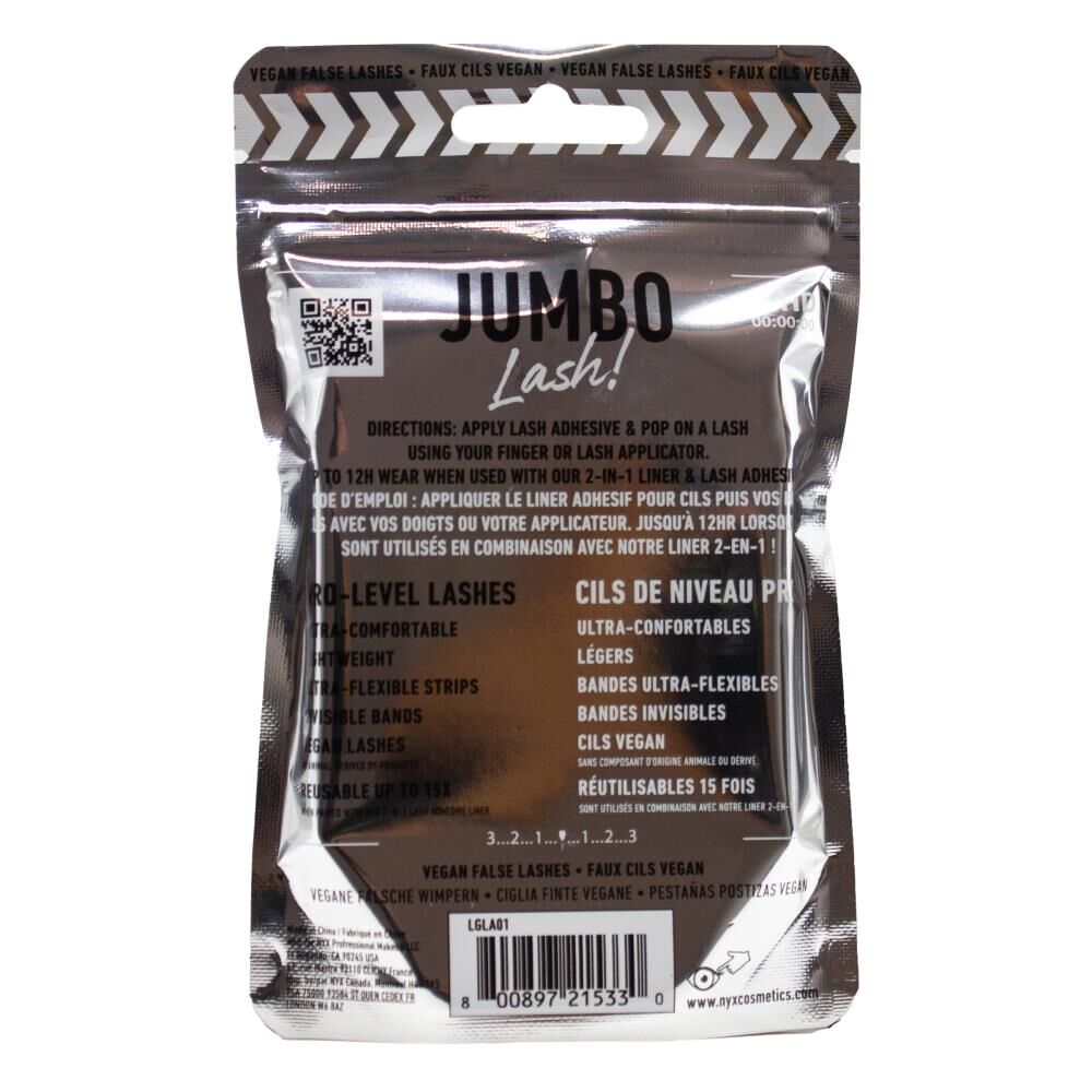 6PK Nyx Jumbo Lash Vegan False Lashes Extension Clusters