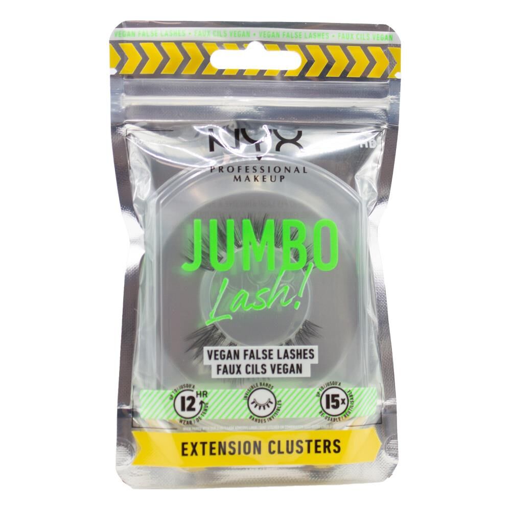 6PK Nyx Jumbo Lash Vegan False Lashes Extension Clusters