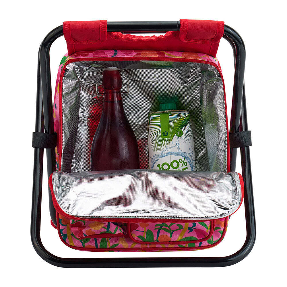 2PK Annabel Trends Picnic Cooler Chair w/ Insulated Bag - Hibiscus