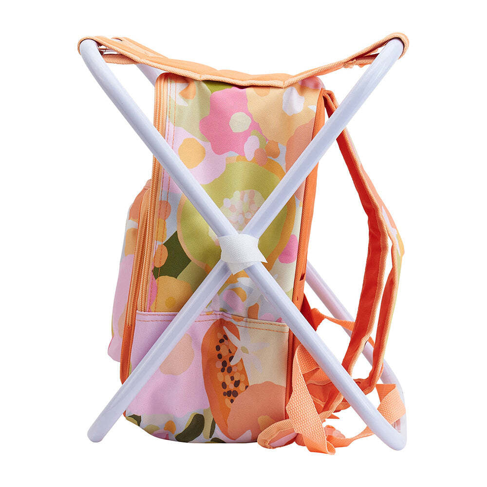 2PK Annabel Trends Picnic Cooler Chair w/ Insulated Bag - Tutti Fruitti