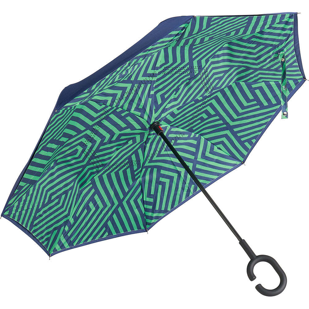 2PK Annabel Trends Reverse Umbrella Inverted 81x10cm - Zig Zag