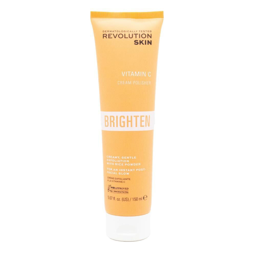 4PK Revolution Skin Vitamin C Cream Polisher Brightening Face Care 150ml