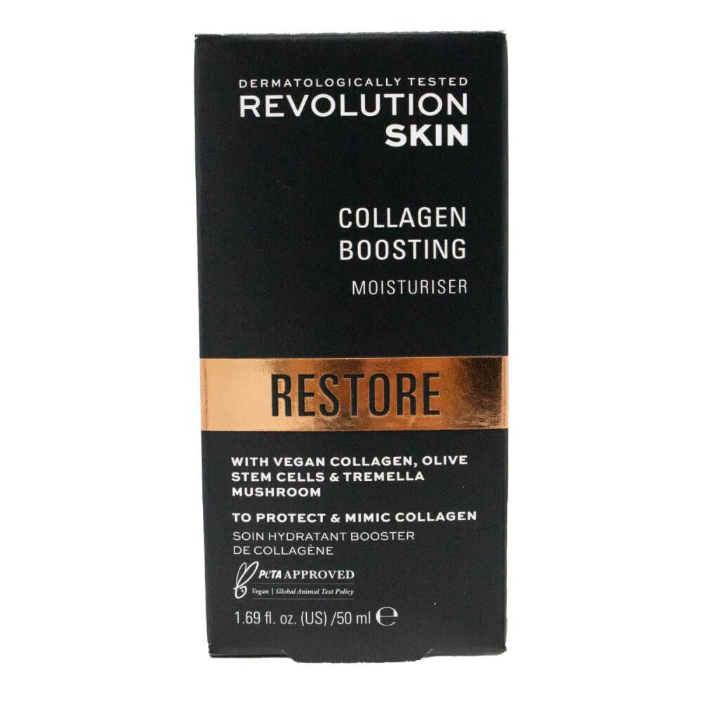 3PK Revolution Skin Collagen Boosting Moisturiser Restore Face Care 50ml
