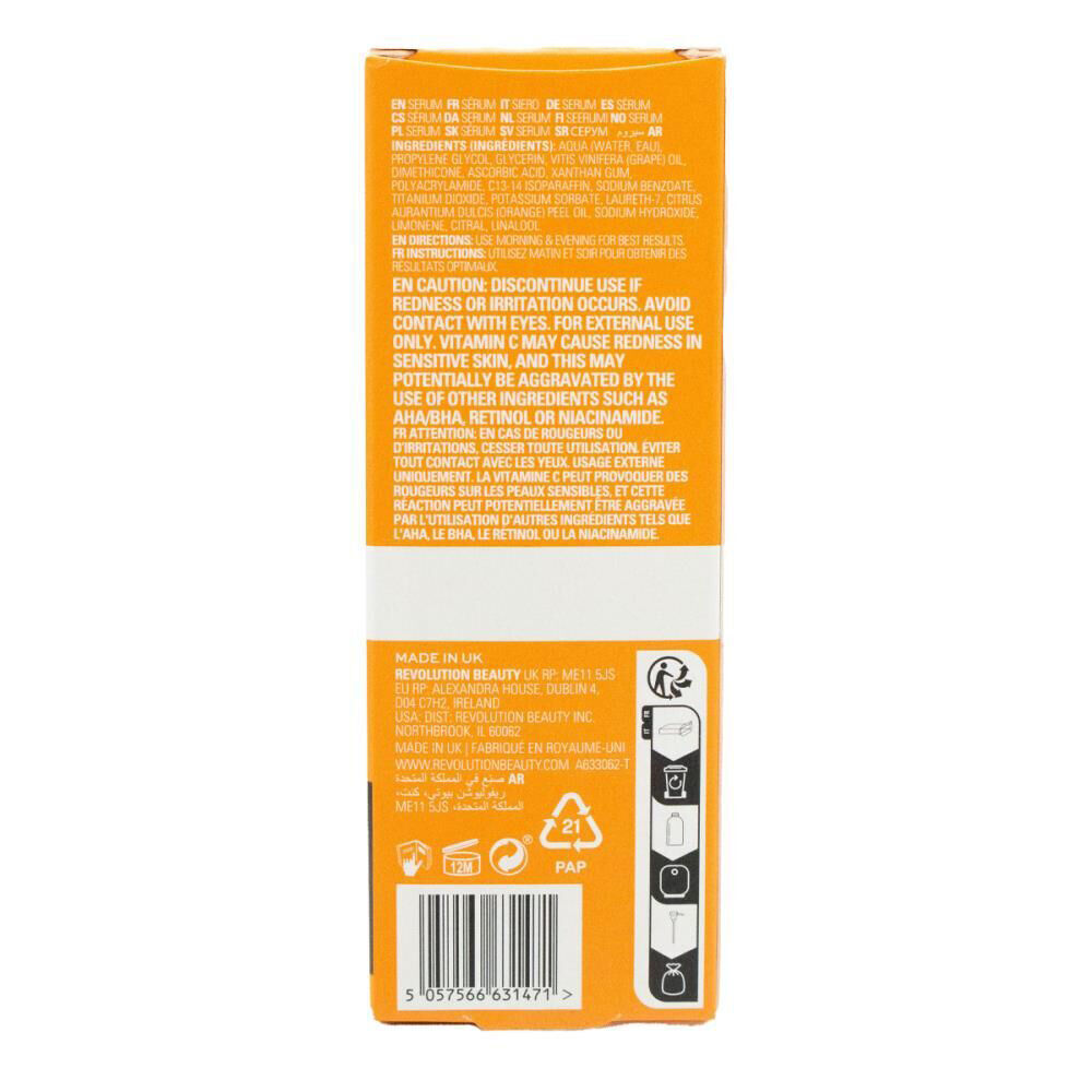 6PK Revolution Skin 3% Vitamin C Serum Brighten 30ml Face Brightening Care