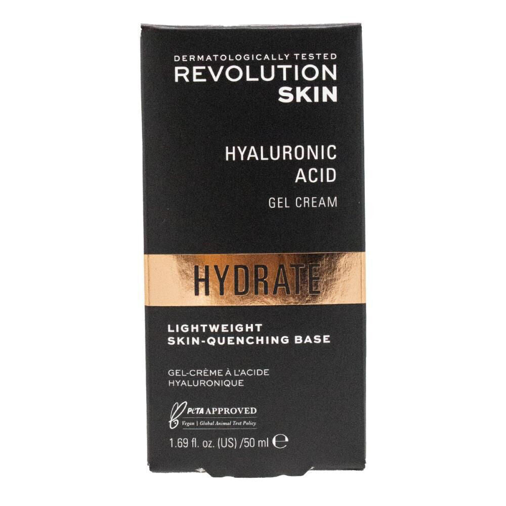 6PK Revolution Hyaluronic Acid Hydrating Gel Cream Skin Face Care 50ml