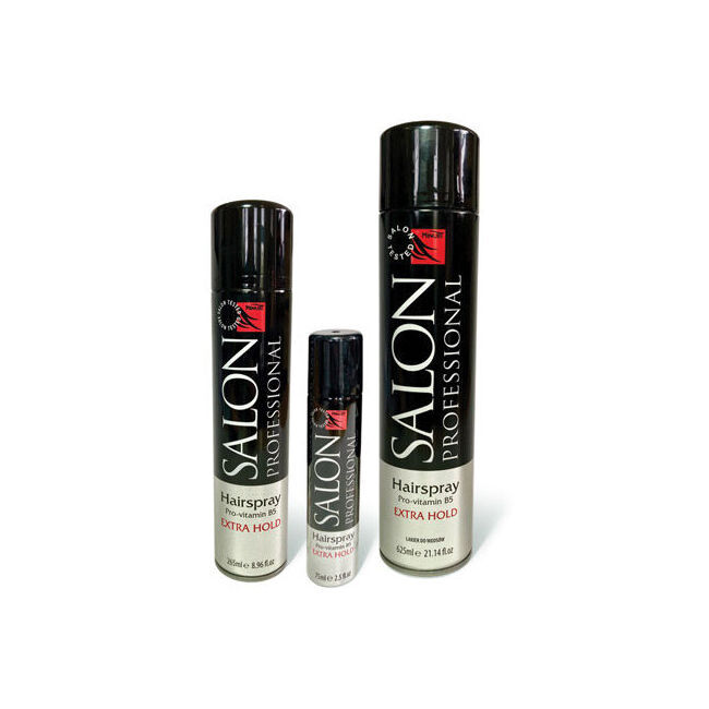 6x Minuet Salon Professional Spray Extra Hold 265ml For All Hair Types