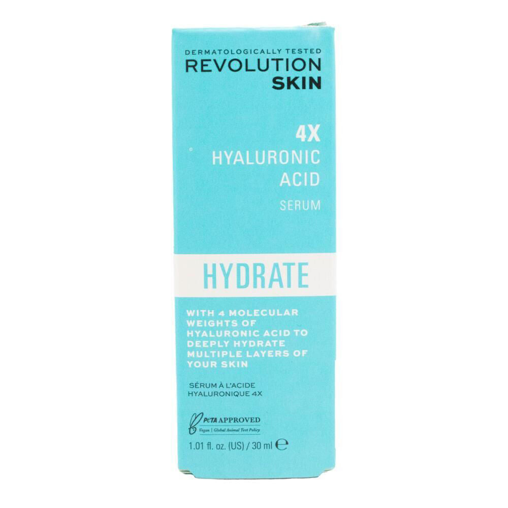 3PK Revolution 4X Hyaluronic Acid Hydrating Serum Moisture Skin Care 30ml