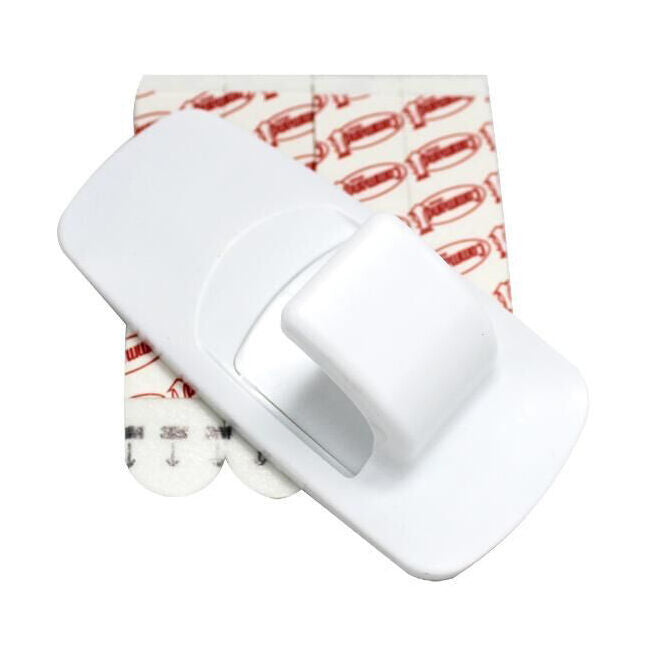 4PK 3M Command No Nail Jumbo Hanging Utility Wall Hook Holds 3.4kg White