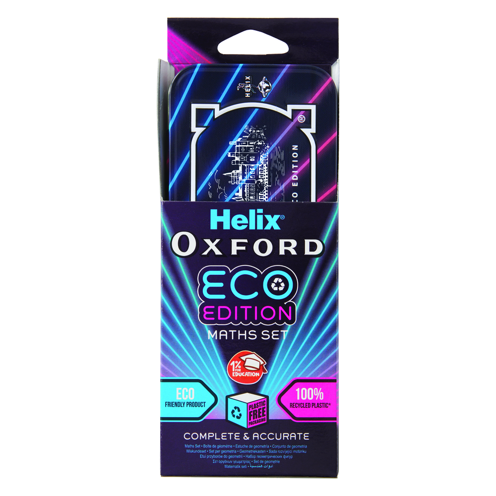 4PK Helix Oxford Cyber Eco Edition Complete & Accurate Maths Set Matrix
