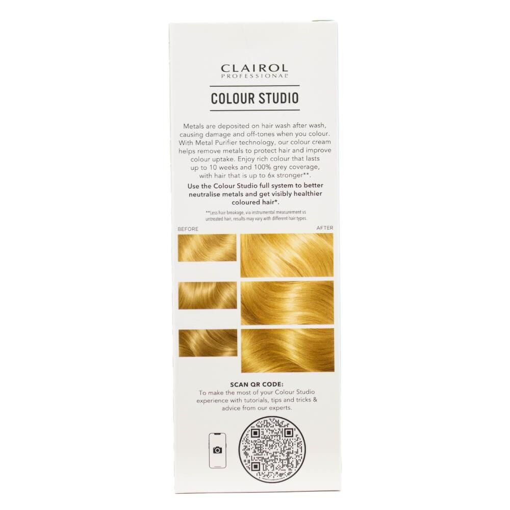 6PK Clairol Professional Permanent Hair Colour Cream 10/0 Beach Blonde Dye