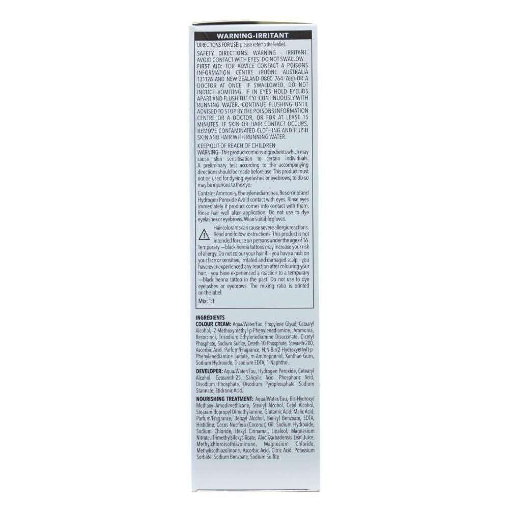 6PK Clairol Professional Permanent Hair Colour Cream 4/0 Dark Brownie Dye