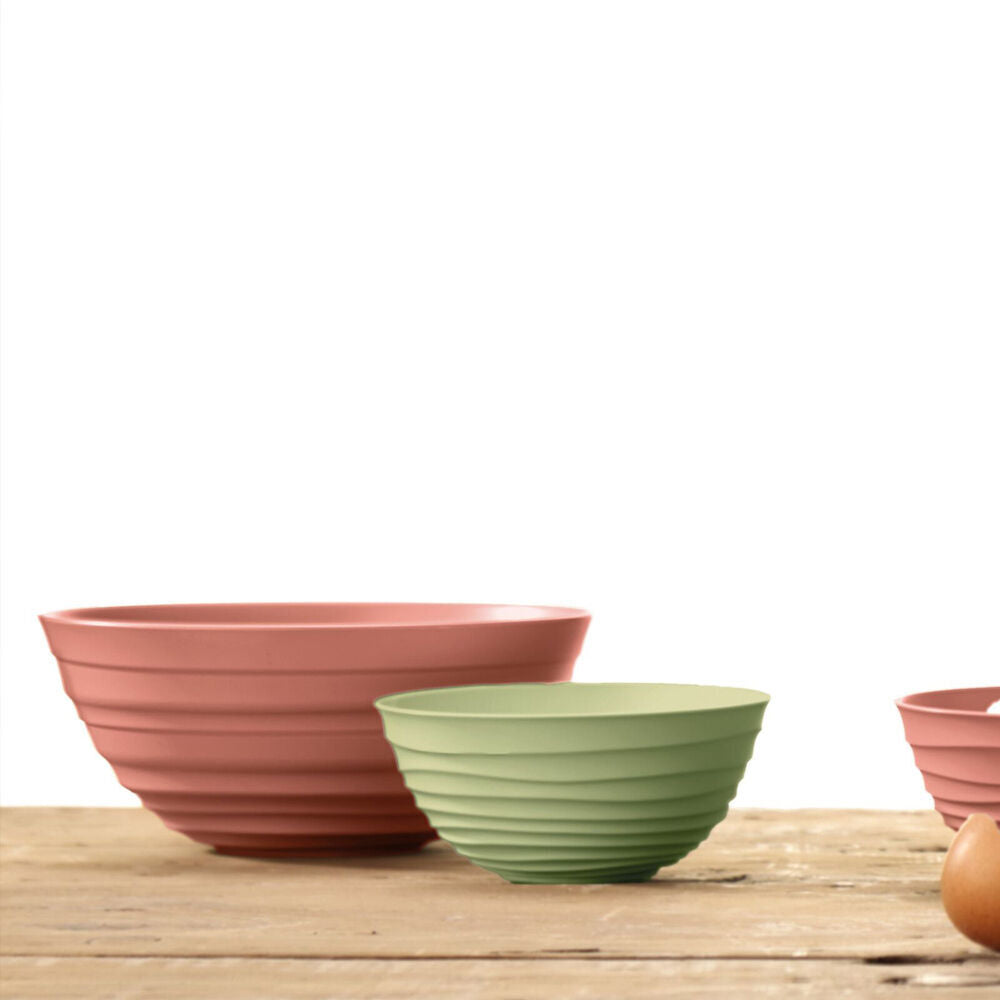 2PK Guzzini Plastic Food/Salad Serving Bowl 5L 30cm Round X-Large Green