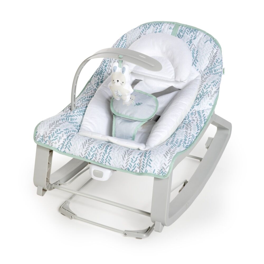 Ingenuity Keep Cozy 3 in 1 Grow with Me Baby Bounce & Rock Seat 0m+