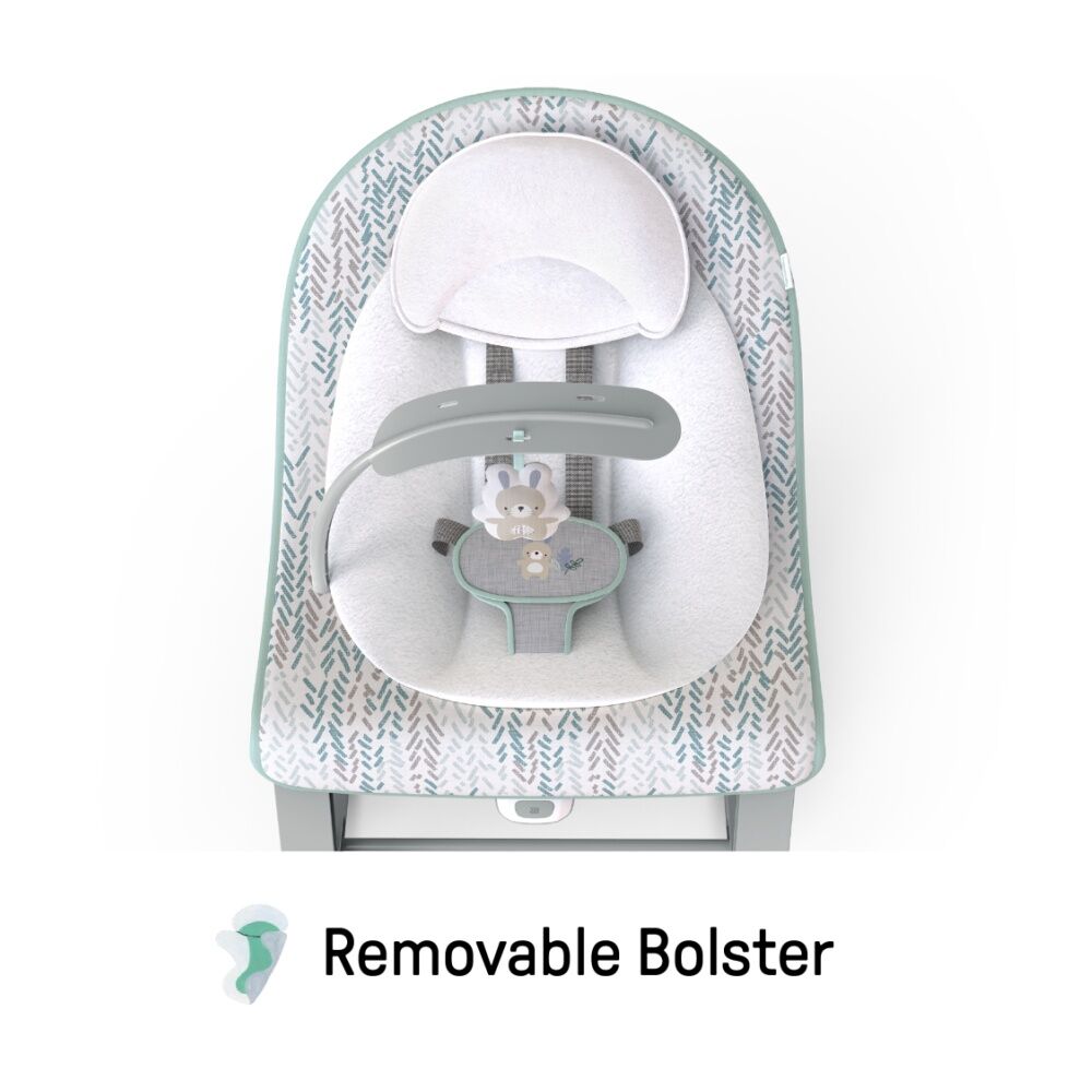 Ingenuity Keep Cozy 3 in 1 Grow with Me Baby Bounce & Rock Seat 0m+