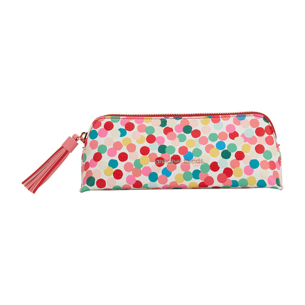 2PK Annabel Trends Vanity Bag Cosmetic Case Mini 21x8cm - Confetti