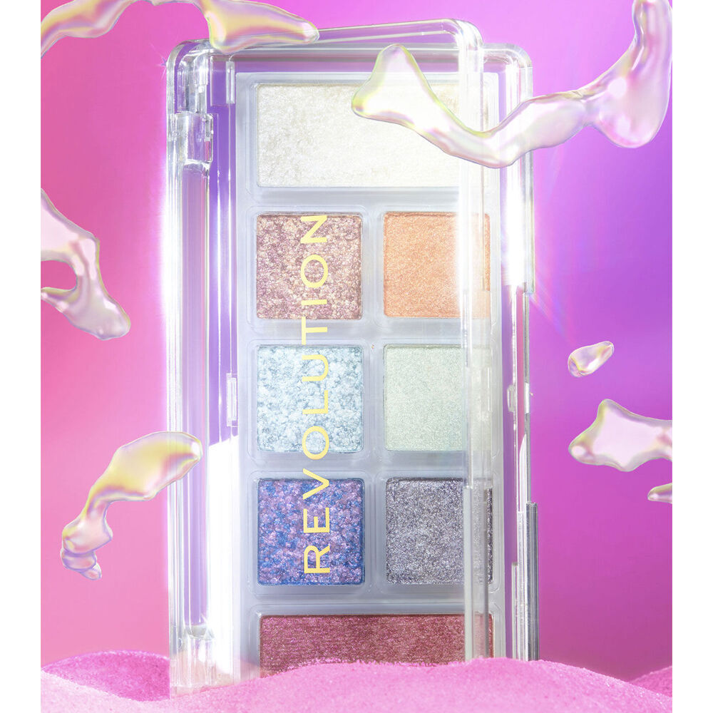 3PK Revolution 1.5g Multi-Palette Shimmer Eye Shadow Mood Switch Hyper Real