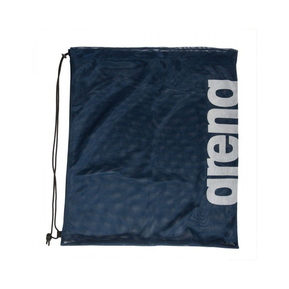 2PK Arena Team Mesh Drawstring Swimgear Bag Swimming Accessory Navy