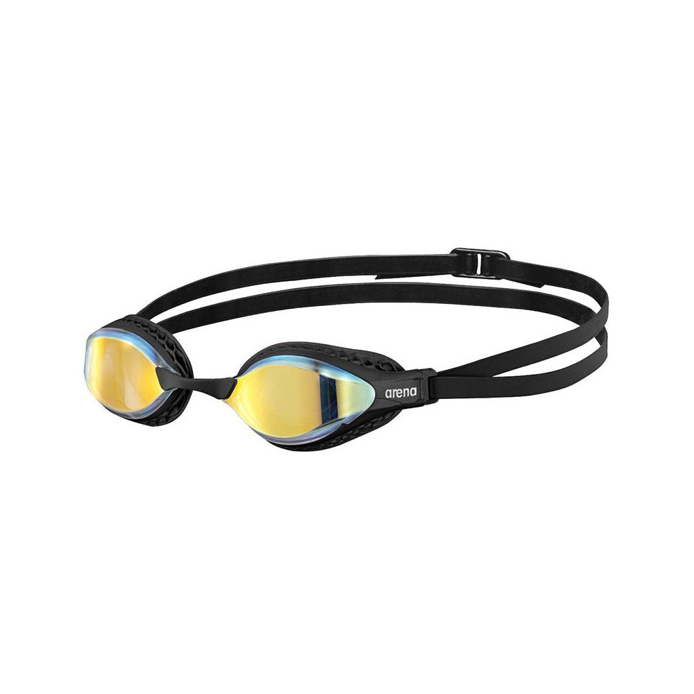 Arena Air-Speed Mirror Goggles Swimming Eye Protection/Accessory Yellow/Black