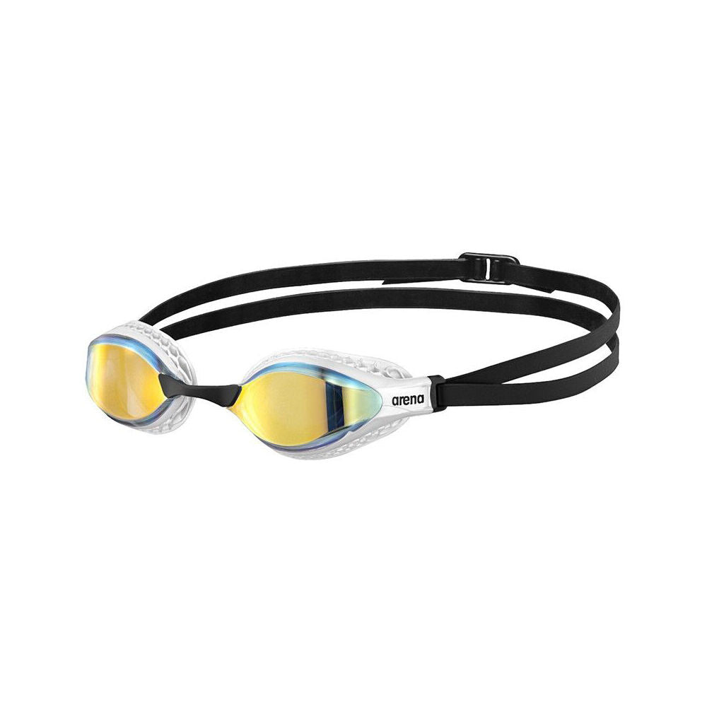Arena Air-Speed Mirror Goggles Swimming Eye Protection/Accessory Yellow/White