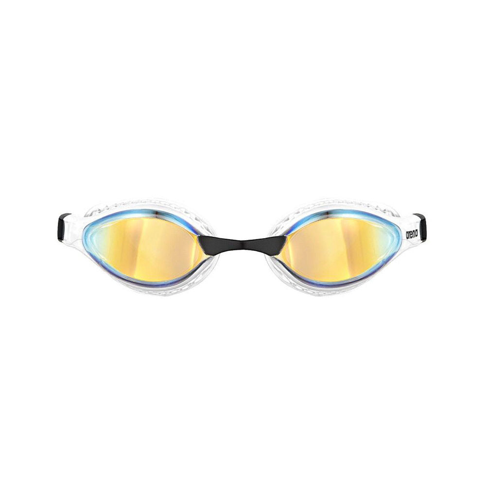 Arena Air-Speed Mirror Goggles Swimming Eye Protection/Accessory Yellow/White