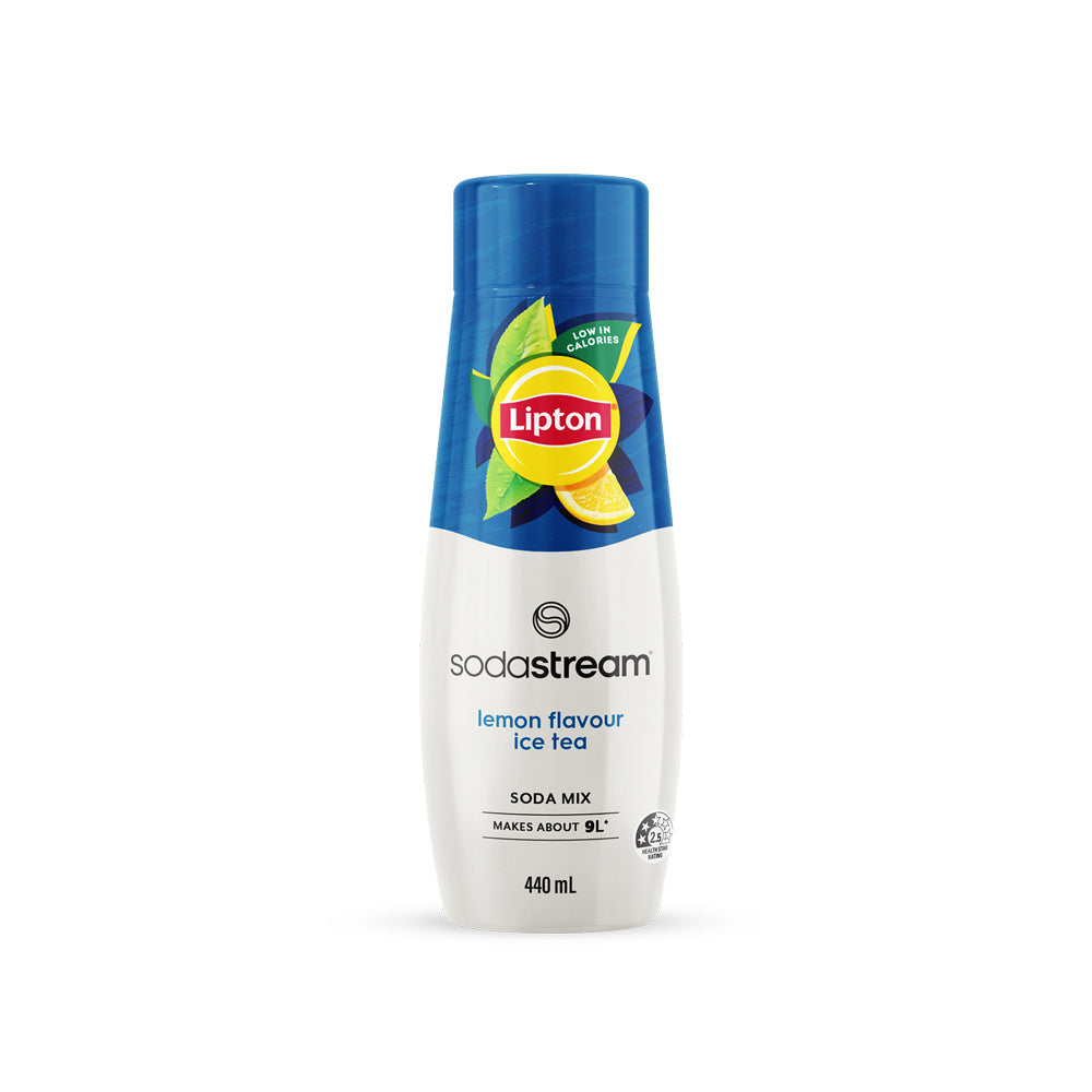 3PK SodaStream Lipton Ice Tea Flavoured Soda Mix Lemon 440ml