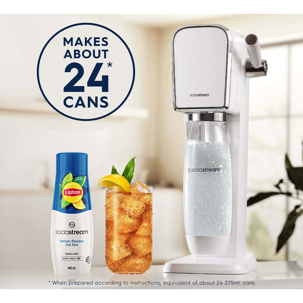 3PK SodaStream Lipton Ice Tea Flavoured Soda Mix Lemon 440ml