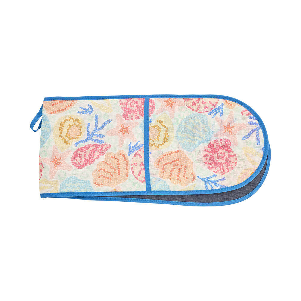 2PK Annabel Trends Linen Single Oven Mitt 82x18cm - Shelly Beach