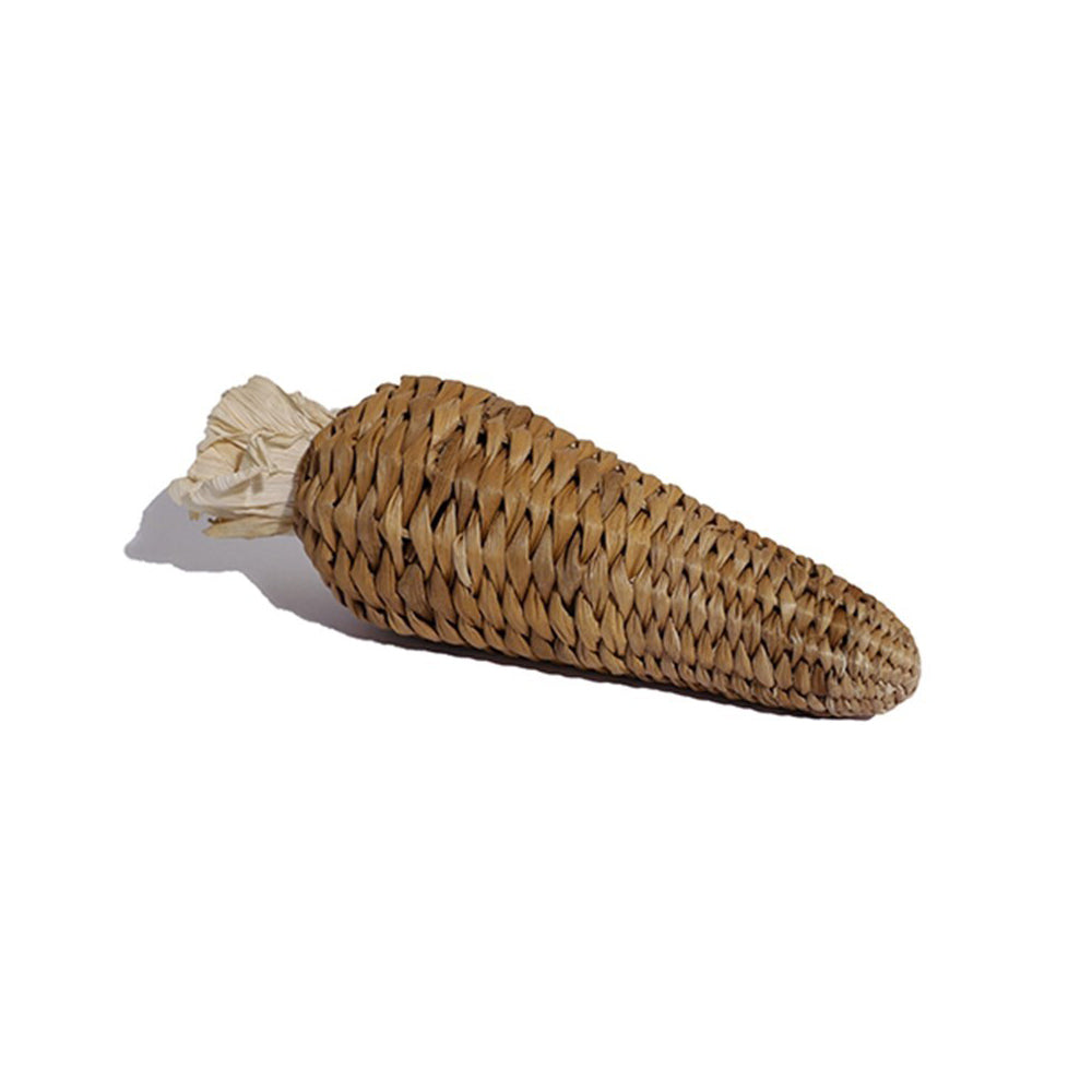 3PK Rosewood Banana Leaf Chew/Gnaw Carrot Stuffer Hmasters/Gerbils Pet Toy Natural