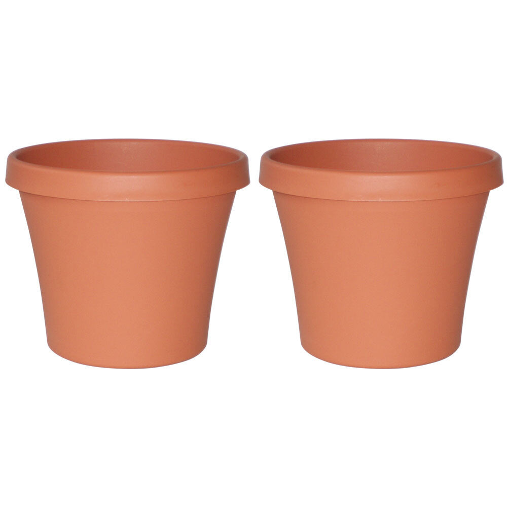 2PK Homeleisure Planterra Pot 500mm Terracotta Garden