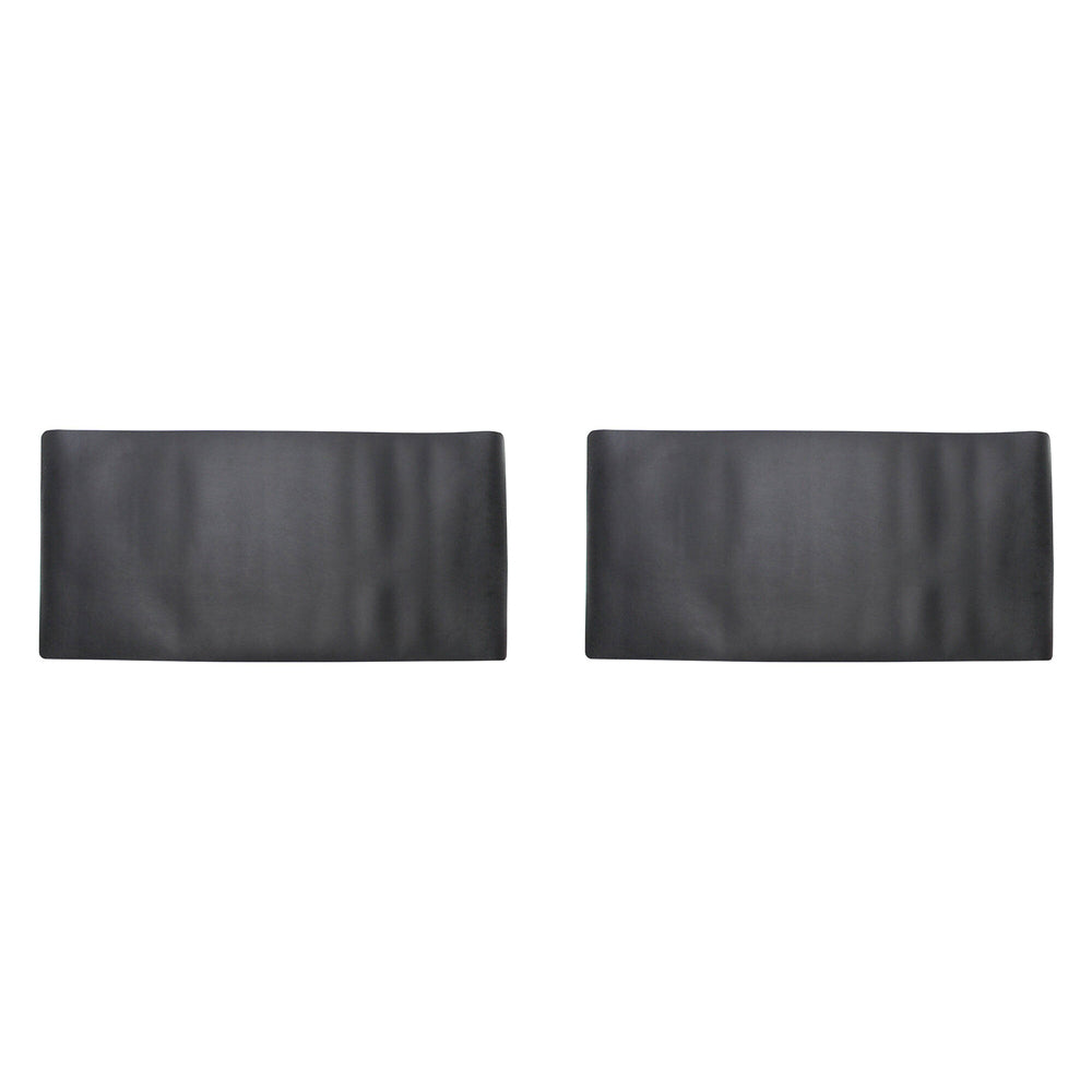 2PK Annabel Trends Home/Office Desk Leather Mat 80x40cm Rectangle - Black