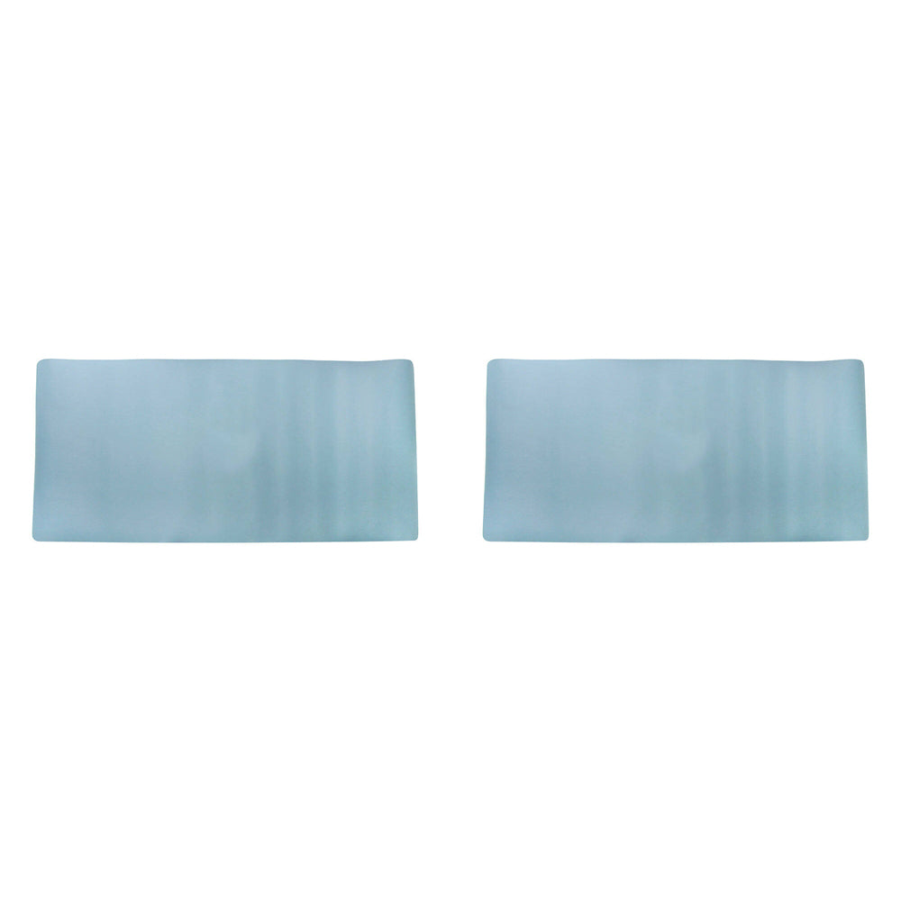 2PK Annabel Trends Home/Office Desk Leather Mat 80x40cm Rectangle - Sea Mist