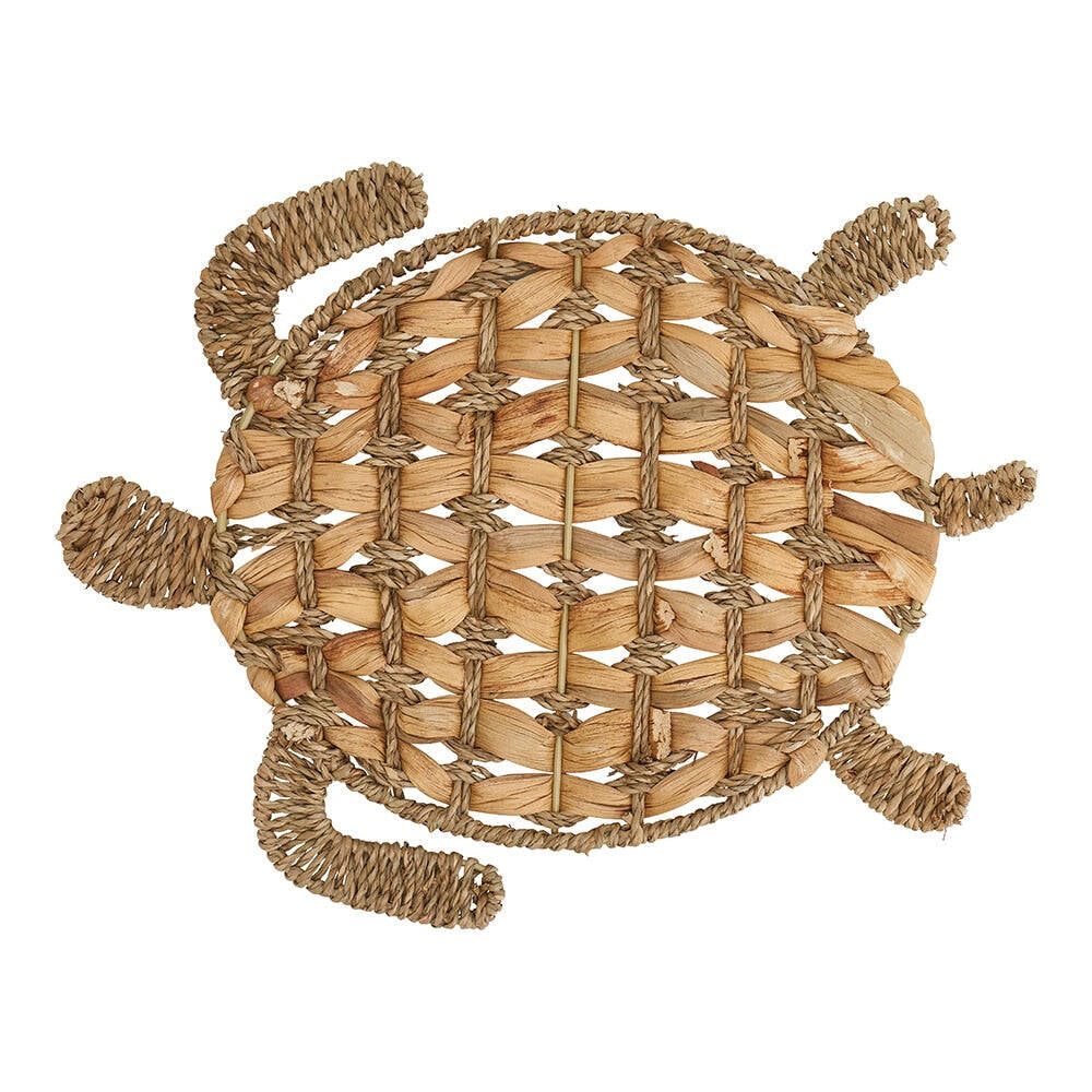 2PK Annabel Trends Water Hyacinth Placemat 44x33cm - Seaside Turtle
