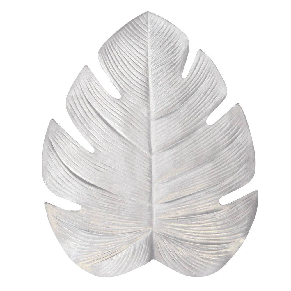 3PK Annabel Trends Palm Leaf Table Placemat - Metallic Silver