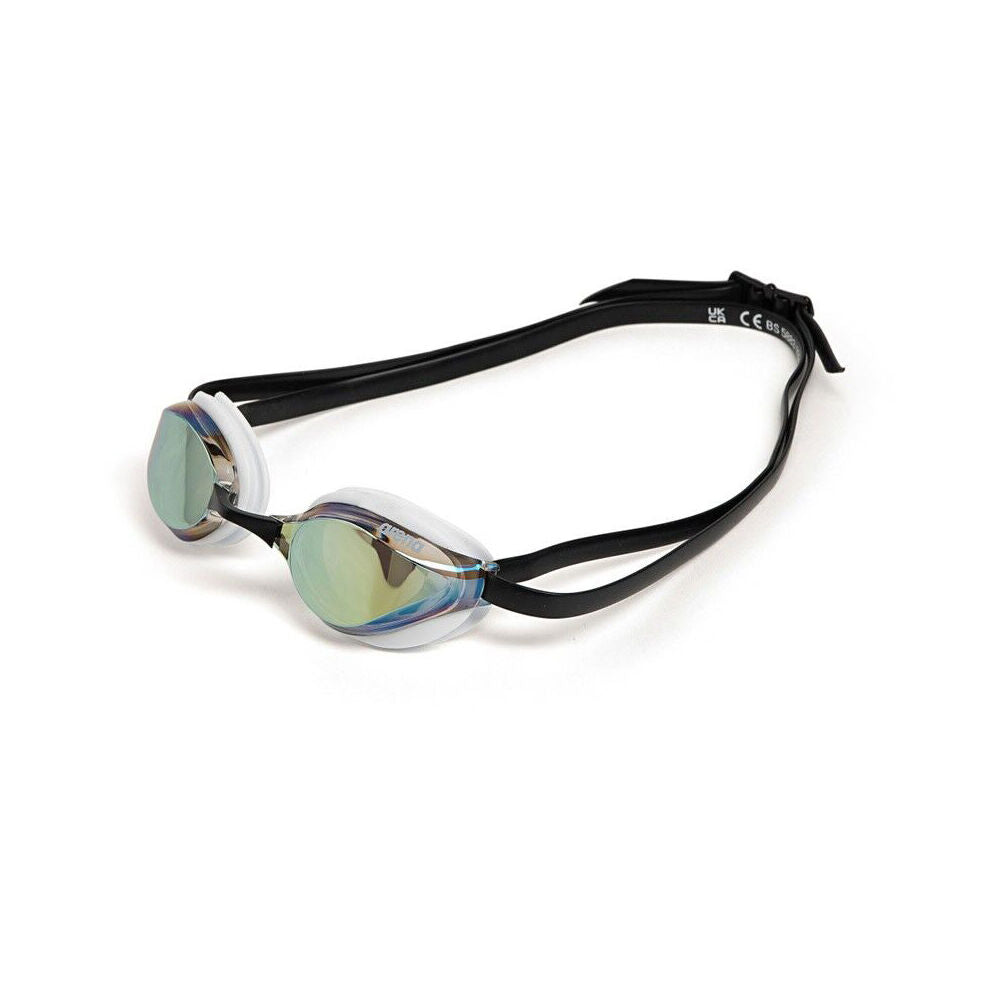 Arena Python Mirror Goggles Swimming Eye Protection/Accessory Gold/White