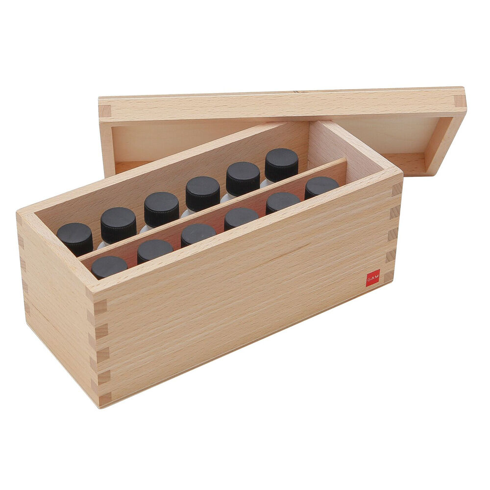 12pc Gam Montessori Smelling Bottles Scent Matching Educational Toy Kids - 3y+