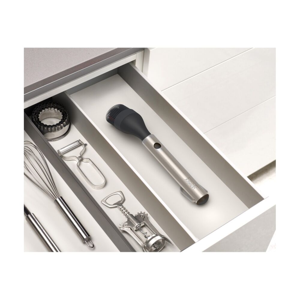2PK Joseph Joseph GrillOut BBQ Basting Brush With Retractable Handle Steel