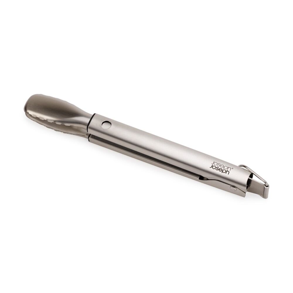 2PK Joseph Joseph GrillOut BBQ Tongs With Retractable Arms Stainless steel