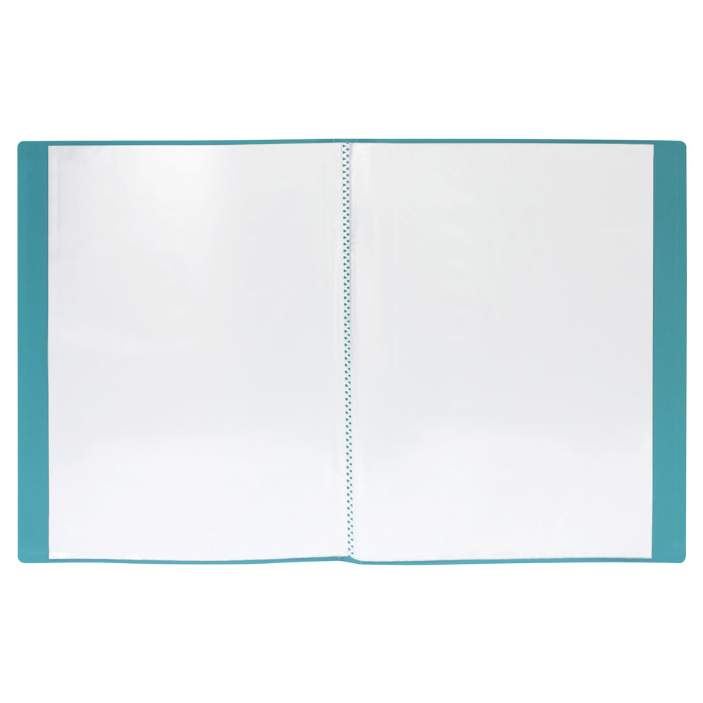 6PK Marbig 20-Pocket Non-Refillable Document Display Book - Green