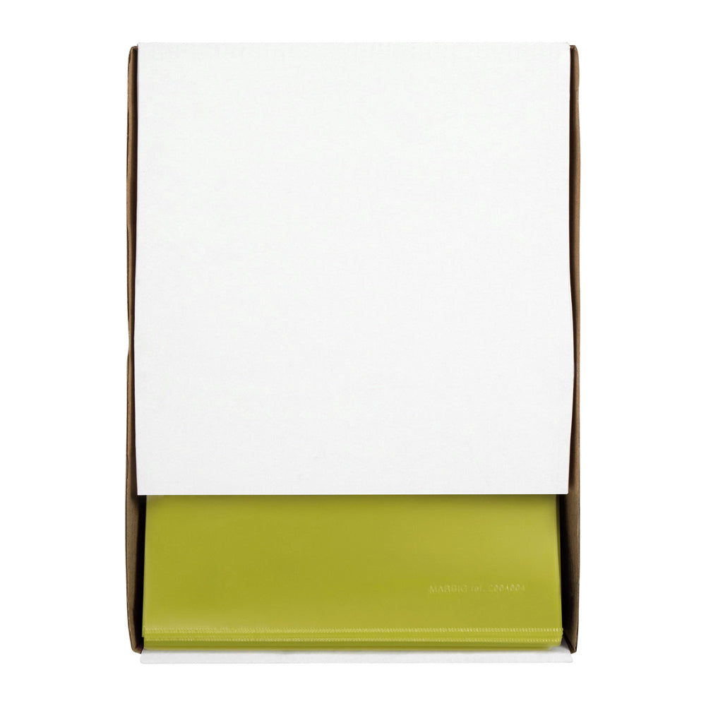 25PK Marbig PE Letter File A4 Document Organiser Folder - Yellow