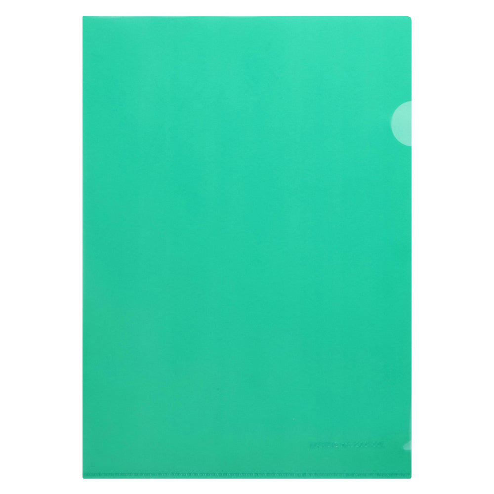 3PK 10pc Marbig PP Ultra Letter File A4 Document Folder - Green