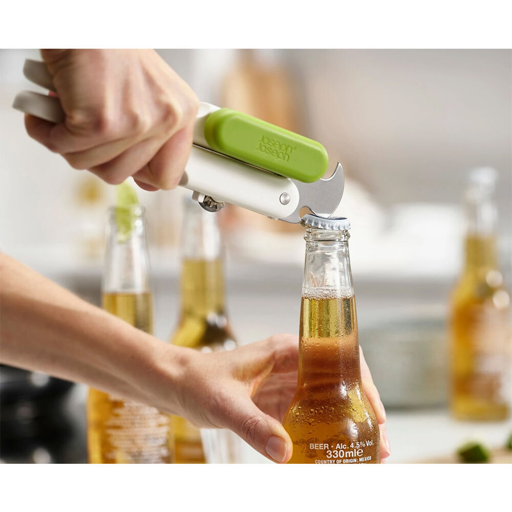 2PK Joseph Joseph Pivot 3-in-1 Can Opener White/Green