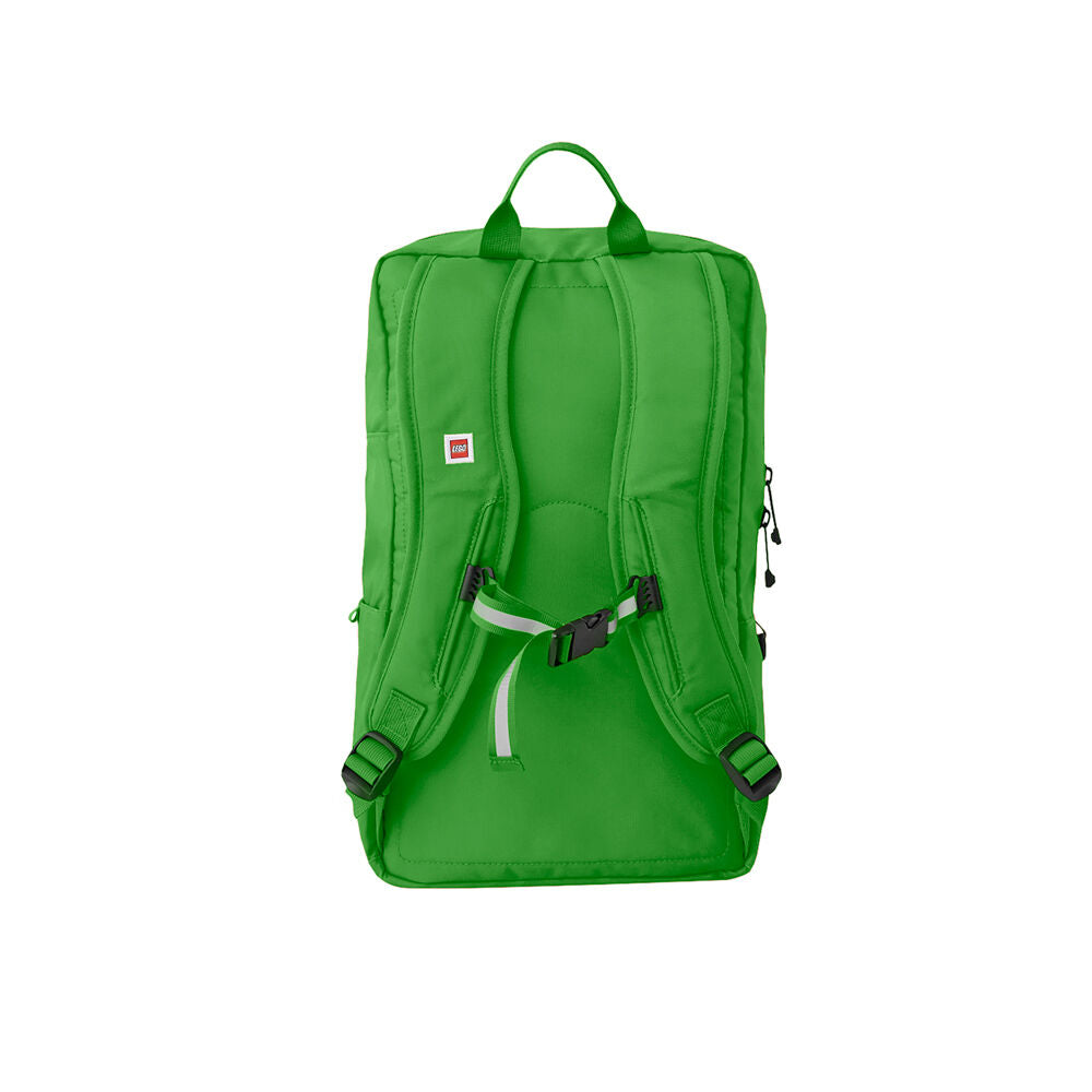 Lego Brick 1x2 Backpack School/Office Bag Unisex 40cm Bright Green