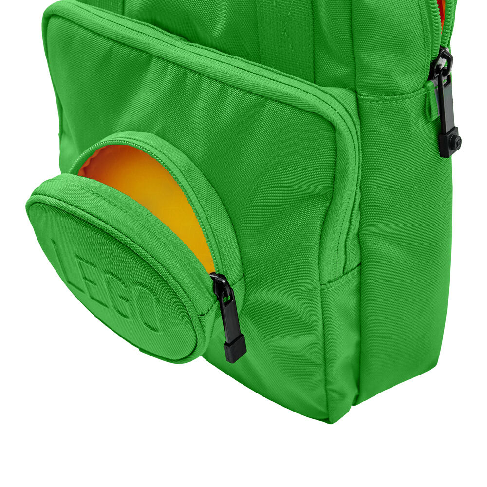 Lego Brick 1x1 Kids Backpack School Bag 29cm Bright Green