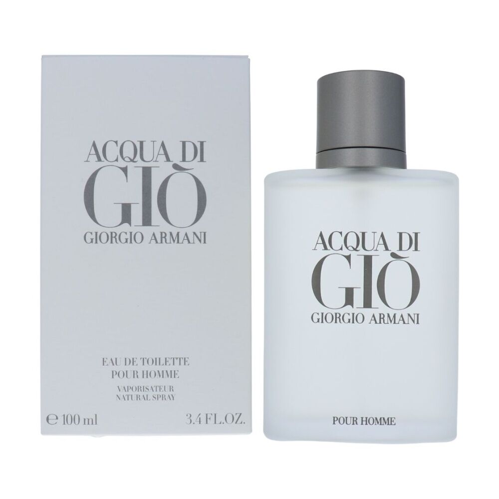 Giorgio Armani Acqua Di Gio Pour Homme Mens Fragrance EDT Eau De Toilette 100mL