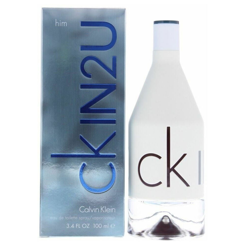 Calvin Klein CK In2u EDT Eau De Toilette Fragrance Spray For Men 100ml