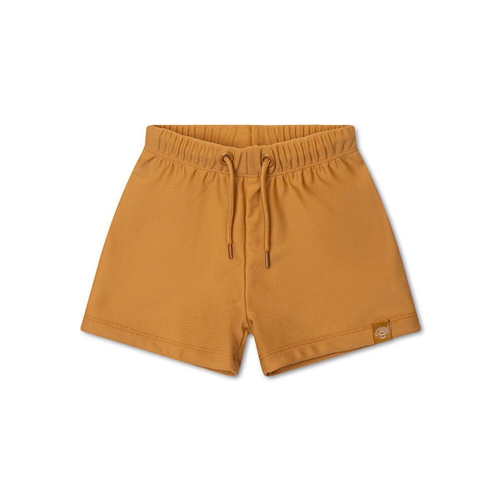 Swim Essentials UV Swimming Trunks Boxer Shorts Yellow Kids Size