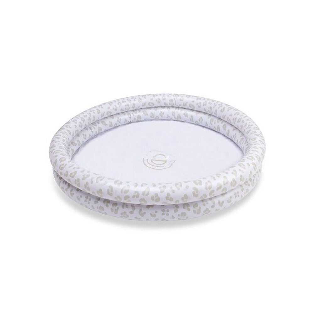 2PK Swim Essentials Children's Inflatable Swimming Pool 100cm White Leopard 12m+